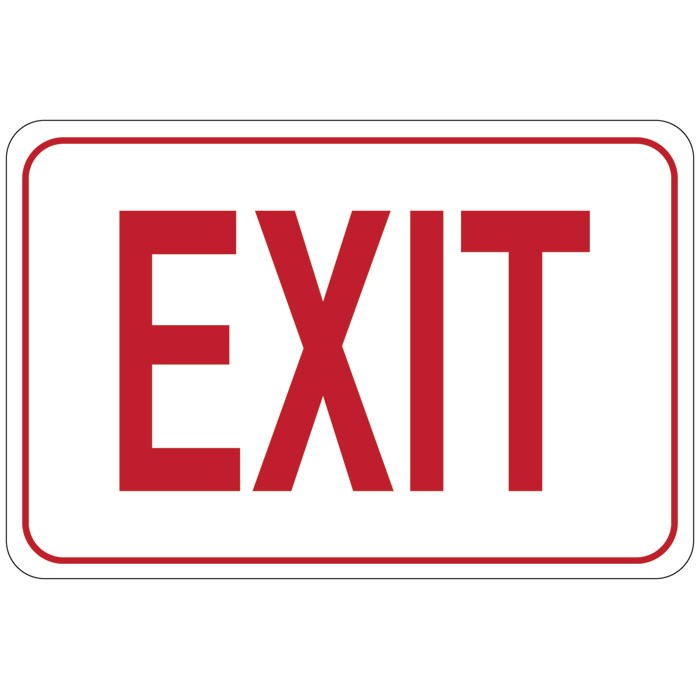 EXIT Facility Sign | United Visual Products